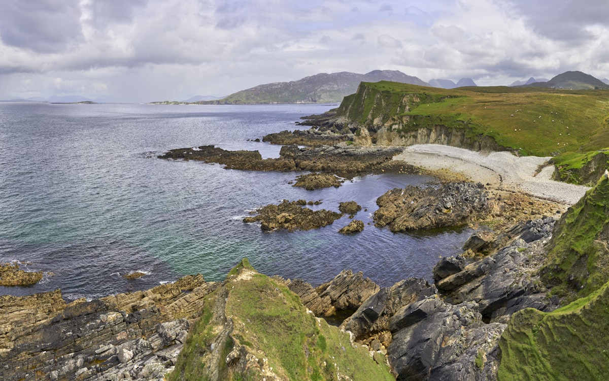 Costa y acantilados de Irlanda